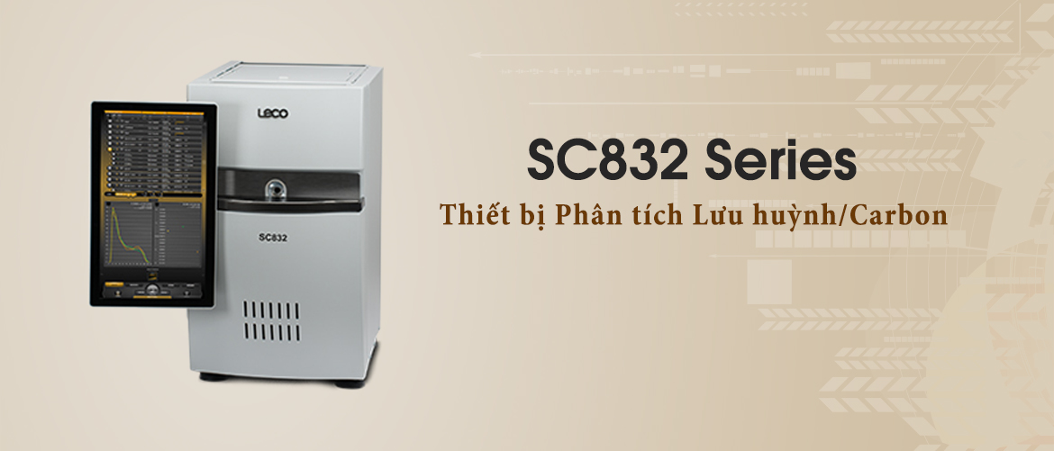 SC832 Series  Thiết bị Phân tích Lưu huỳnh/Carbon